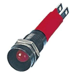 CML Innovative Technologies LED Red Panel Mount Indicator 8 mm M8 Termination IP67 12V 190512Z3