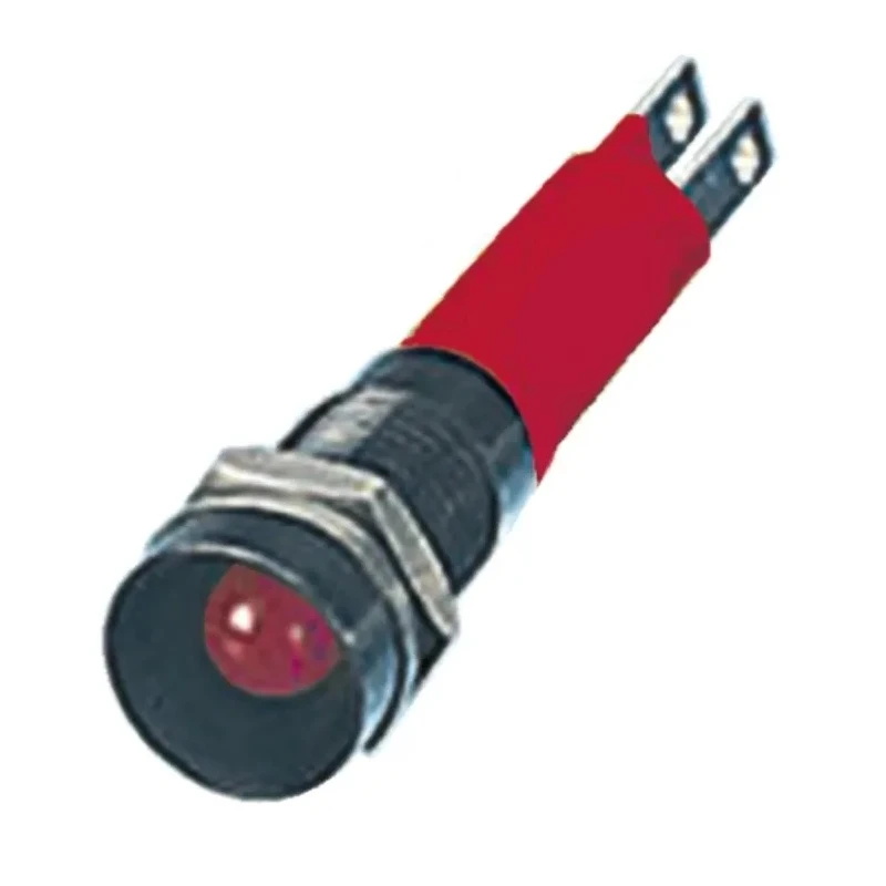CML Innovative Technologies LED Red Panel Mount Indicator 8 mm M8 Termination IP67 12V 190512Z3