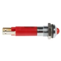 CML Innovative Technologies LED Red Panel Mount Indicator 8 mm M8 Termination IP67 24V 190403Z3