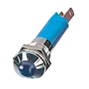 CML Innovative Technologies Blue LED Panel Mount Indicator 8 mm M8 Termination IP67 12V 190402Z7