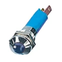 CML Innovative Technologies LED Blue Panel Mount Indicator 8 mm M8 Termination IP67 24V 190403Z7