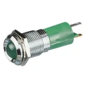 CML Innovative Technologies LED Green Panel Mount Indicator 14 mm M8 Termination IP67 12V 192102Z1