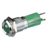CML Innovative Technologies LED Green Panel Mount Indicator 14 mm M8 Termination IP67 12V 192102Z1