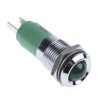 CML Innovative Technologies Green LED Panel Mount Indicator 14 mm, Solder Tab Termination, IP67, 24V 192103Z1