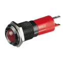 CML Innovative Technologies LED Red Panel Mount Indicator 14 mm, Solder Tab Termination, IP67, 12V 192112Z3