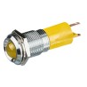 CML Innovative Technologies LED Yellow Panel Mount Indicator 14 mm Solder Tab Termination IP67 24V 192103Z2
