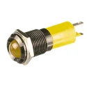 CML Innovative Technologies LED Yellow Panel Mount Indicator 14 mm IP67 12V 192112Z2