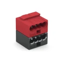 WAGO 243 Series PCB Terminal Block Connector 5.75 mm Pitch, 6A Current, 25V, 8 Connection Points 243-211