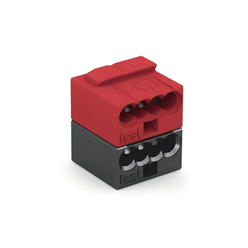 WAGO 243 Series PCB Terminal Block Connector 5.75 mm Pitch, 6A Current, 25V, 8 Connection Points 243-211