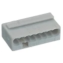 WAGO MICRO PUSH WIRE Series Junction Box Connector 8-Way 6A Push-in 100V 20, 22 AWG 243-308