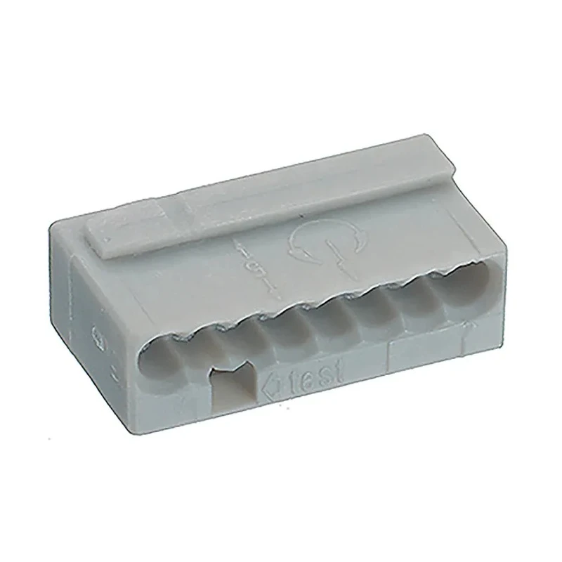 WAGO MICRO PUSH WIRE Series Junction Box Connector 8-Way 6A Push-in 100V 20, 22 AWG 243-308