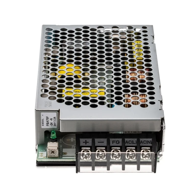 Cosel Switching Power Supply 24V DC 76.8W Chassis Mount Universal Input 85-264VAC 120-370VDC PBA75F-24-N