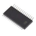 Cirrus Logic Audio Codec IC, 2-Channel, 24 Bit Resolution, Single Power Supply, Surface Mount, TSSOP 28-Pin CS4272-CZZ