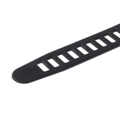 HellermannTyton Releasable Cable Tie, Thermoplastic Polyurethane, 580mm Length x 28mm Width 115-28590 SOFTFIX XL-TPU-BK