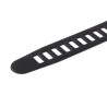 HellermannTyton Releasable Cable Tie, Thermoplastic Polyurethane, 580mm Length x 28mm Width 115-28590 SOFTFIX XL-TPU-BK