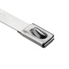 HellermannTyton Roller Ball Cable Tie, 685 mm Length x 7.9 mm Width, Metallic 304 Stainless Steel 111-94278 MBT27HS-SS304-ML