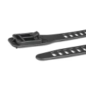HellermannTyton Releasable Cable Tie, Thermoplastic Polyurethane, 580mm Length x 28mm Width 115-28590 SOFTFIX XL-TPU-BK
