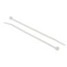 RS PRO Non-Releasable Nylon 6.6 Cable Tie, Natural Colour, 150 mm Length x 3.6 mm Width, Flame Retardant 492-0453