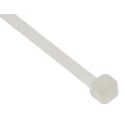 RS PRO Non-Releasable Nylon 6.6 Cable Tie, Natural Colour, 150 mm Length x 3.6 mm Width, Flame Retardant 492-0453