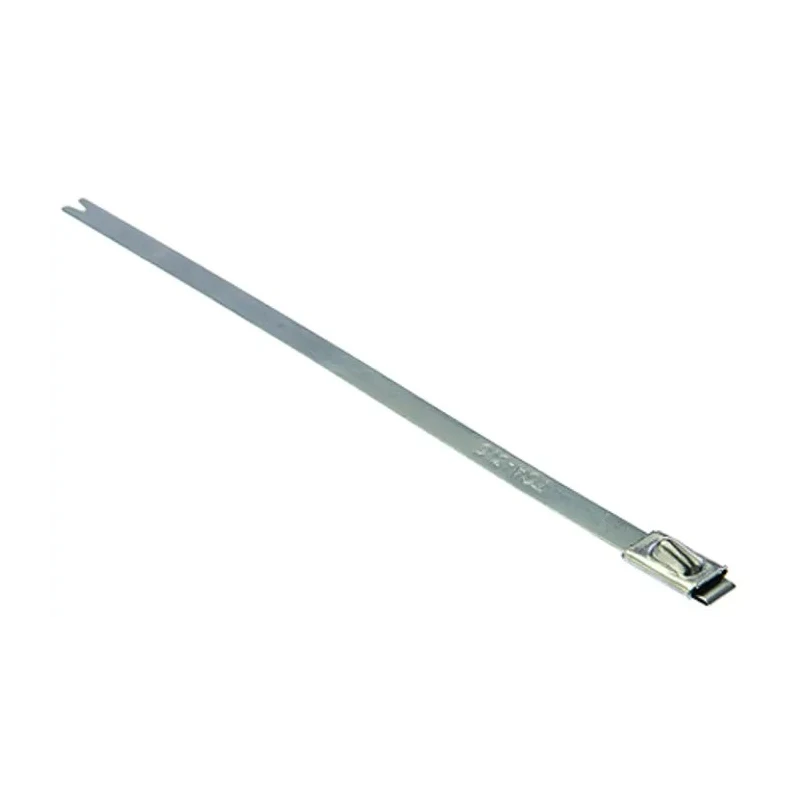 HellermannTyton Cable Tie Roller Ball 201 mm x 4.6 mm Metallic 304 Stainless Steel 111-93088 MBT8SS-SS304-ML