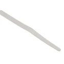 RS PRO Non-Releasable Nylon 6.6 Cable Tie, Natural Colour, 150 mm Length x 3.6 mm Width, Flame Retardant 492-0453
