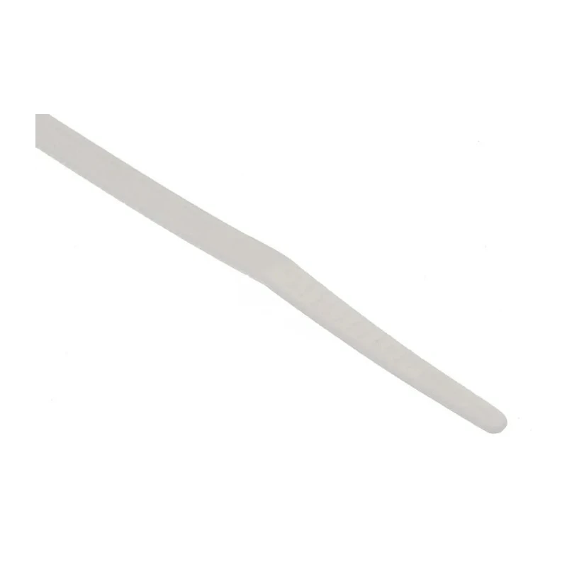 RS PRO Non-Releasable Nylon 6.6 Cable Tie, Natural Colour, 150 mm Length x 3.6 mm Width, Flame Retardant 492-0453