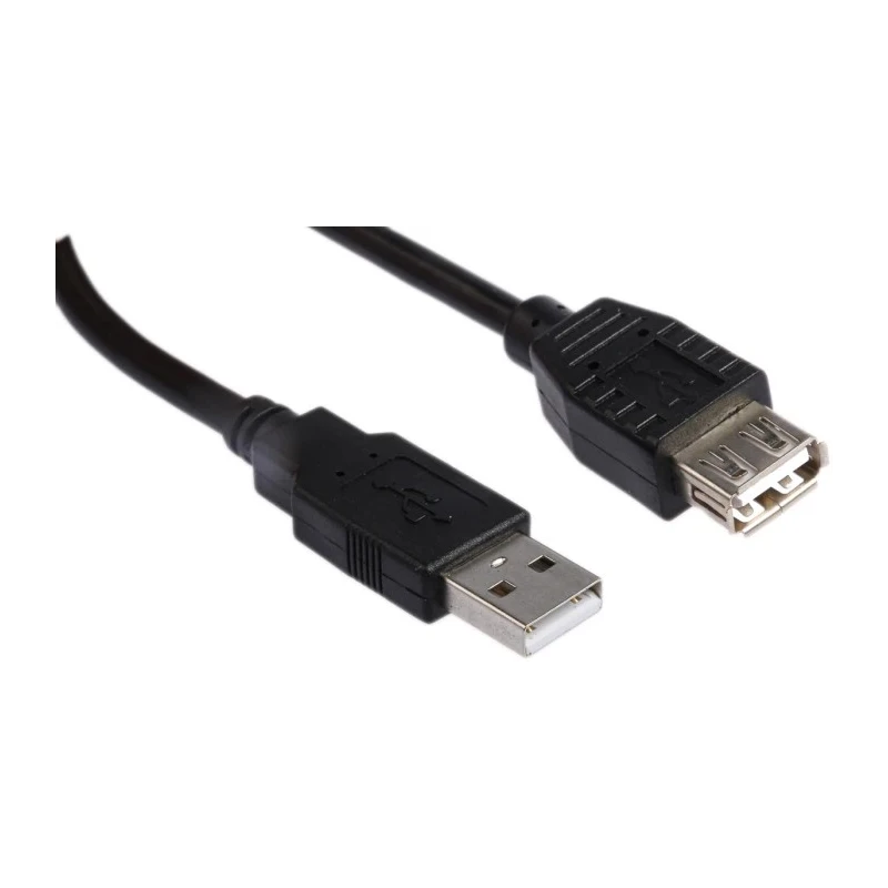 Roline USB 2.0 Extension Cable Female USB Type A to Female USB Type A Black 1.8 m 11.02.8948-100