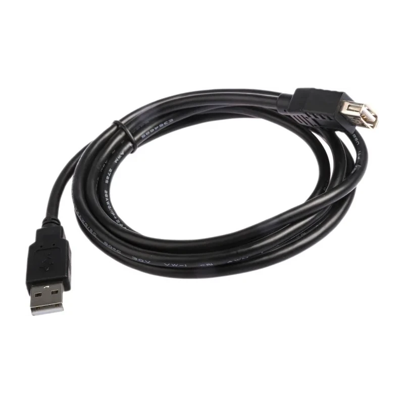 Roline USB 2.0 Extension Cable Female USB Type A to Female USB Type A Black 1.8 m 11.02.8948-100