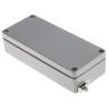RS PRO Grey Lid Aluminium Enclosure IP68 IP67 IP66 IP65 IK09 Explosion Proof 34 mm x 150 mm x 150 mm 122-8922