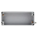 RS PRO Grey Lid Aluminium Enclosure IP68 IP67 IP66 IP65 IK09 Explosion Proof 34 mm x 150 mm x 150 mm 122-8922
