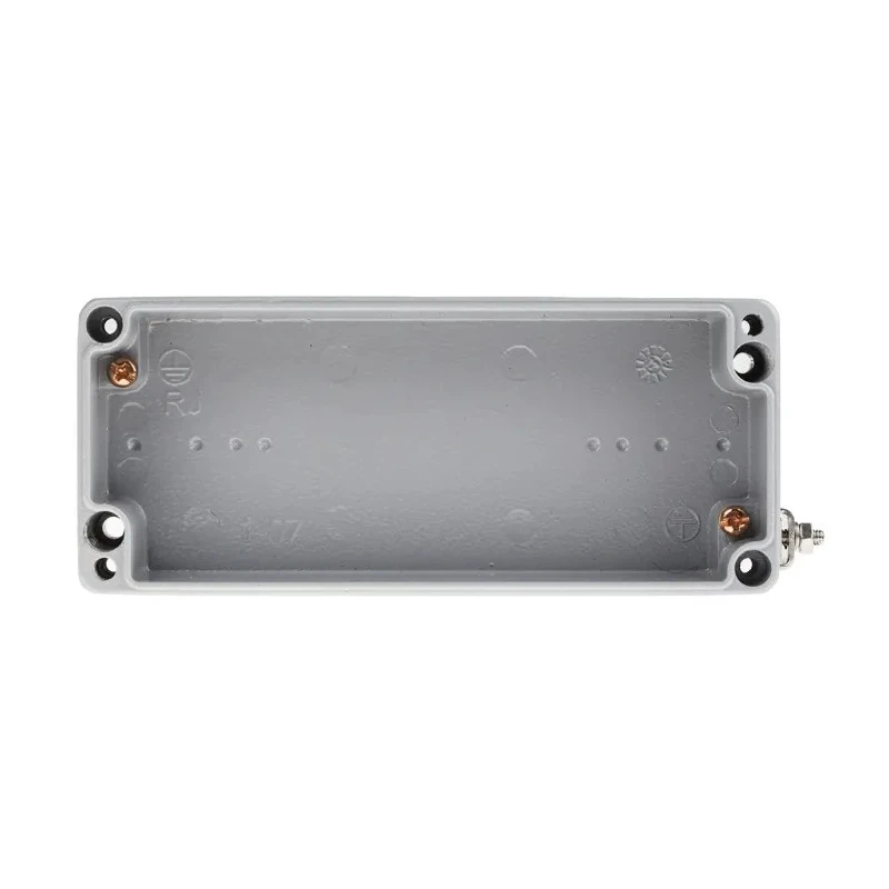 RS PRO Grey Lid Aluminium Enclosure IP68 IP67 IP66 IP65 IK09 Explosion Proof 34 mm x 150 mm x 150 mm 122-8922