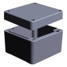 RS PRO Grey Grey Lid Aluminium Enclosure IP65 IP66 IP67 IP68 IK09 Explosion Proof 57mm x 75mm x 75mm 122-8919