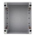 RS PRO Grey Lid Aluminium Enclosure, IP65, IP66, IP67, IP68, IK09, 113 mm x 230 mm x 230 mm IP65