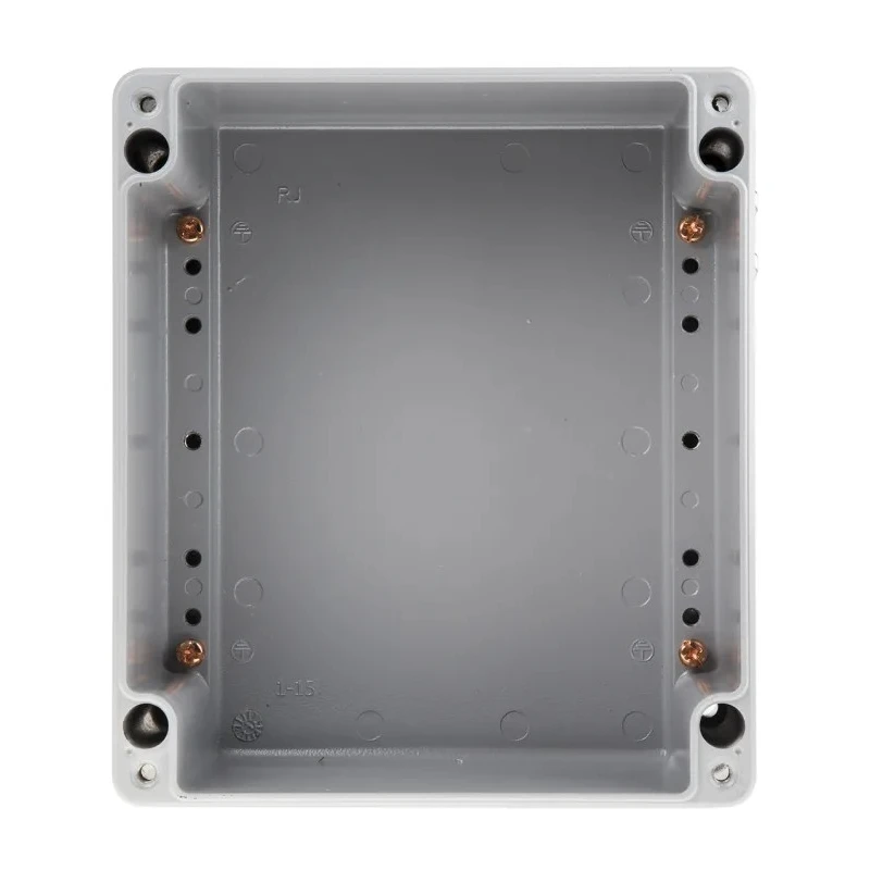 RS PRO Grey Lid Aluminium Enclosure, IP65, IP66, IP67, IP68, IK09, 113 mm x 230 mm x 230 mm IP65