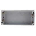 RS PRO Grey Lid Aluminium Enclosure, IP66, IP68, IP67, IP65, IK09, 57 mm x 175 mm x 80 mm IP66