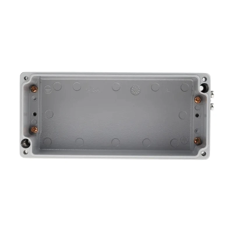 RS PRO Grey Lid Aluminium Enclosure, IP66, IP68, IP67, IP65, IK09, 57 mm x 175 mm x 80 mm IP66