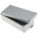 RS PRO Grey Lid Aluminium Enclosure, IP66, IP68, IP67, IP65, IK09, 57 mm x 175 mm x 80 mm IP66
