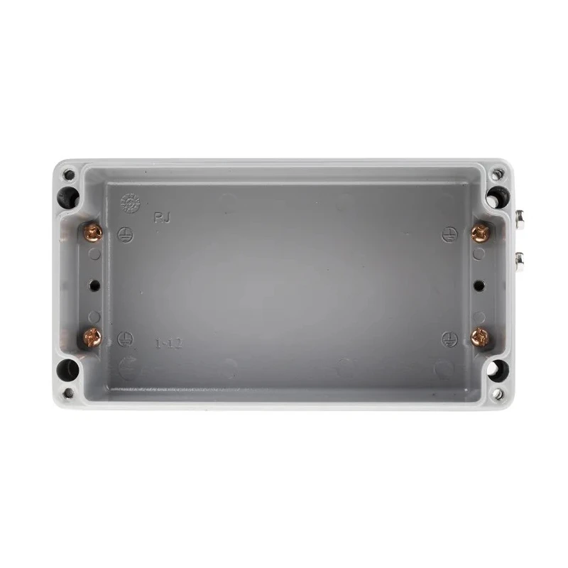 RS PRO Grey Lid Aluminium Enclosure IP68, IP66, IP65, IP67, IK09, 81 mm x 220 mm x 220 mm IP68