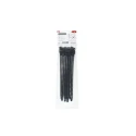 HellermannTyton Releasable Cable Tie 260 mm x 11 mm Black Thermoplastic Polyurethane SOFTFIX 115-11270 SOFTFIX M-TPU-BK