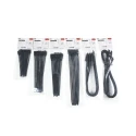 HellermannTyton Releasable Cable Tie 260 mm x 11 mm Black Thermoplastic Polyurethane SOFTFIX 115-11270 SOFTFIX M-TPU-BK