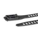 HellermannTyton Releasable Cable Tie 260 mm x 11 mm Black Thermoplastic Polyurethane SOFTFIX 115-11270 SOFTFIX M-TPU-BK