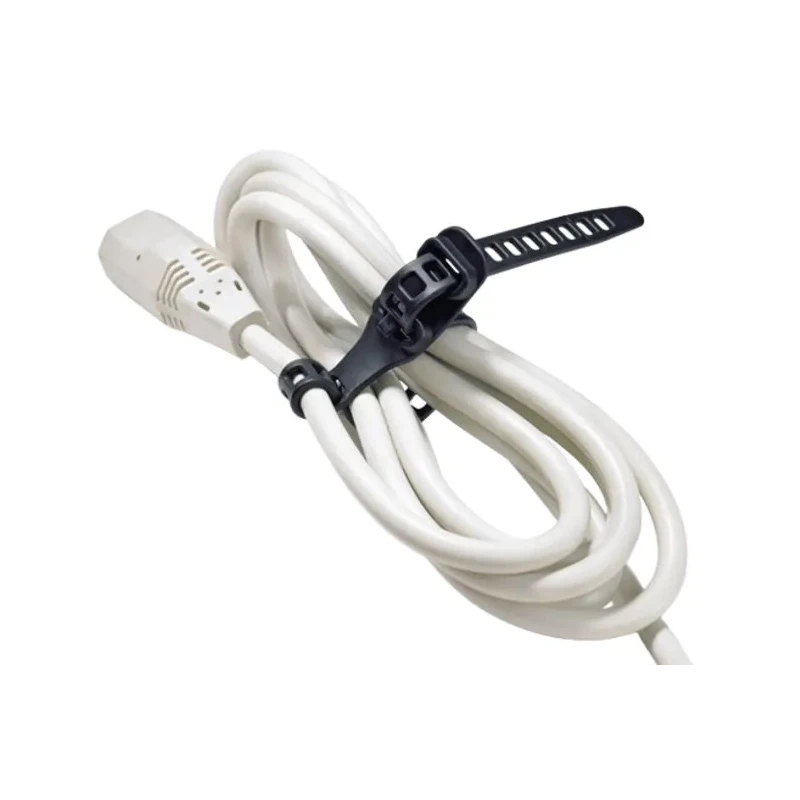 HellermannTyton Releasable Cable Tie 260 mm x 11 mm Black Thermoplastic Polyurethane SOFTFIX 115-11270 SOFTFIX M-TPU-BK