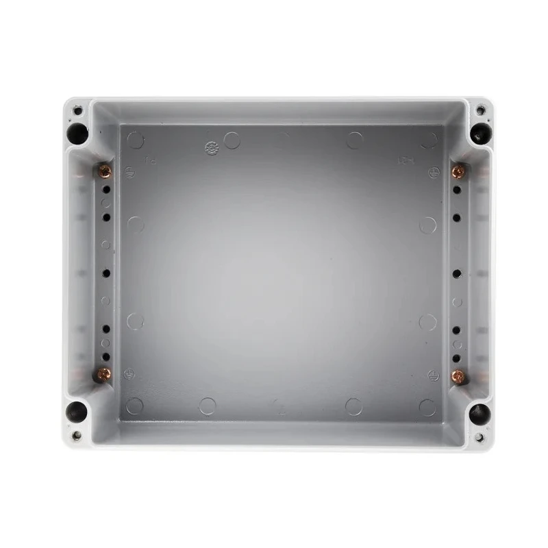 RS PRO Grey Lid Aluminium Enclosure, IP65, IP66, IP67, IP68, IK09, 110 mm x 280 mm x 280 mm IP65