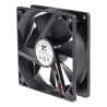 ARX CeraDyna Series Axial Fan 12V DC 4.32W 3600rpm 108.2 m³/h IP20 92mm x 92mm x 25mm