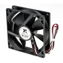 ARX CeraDyna Series Axial Fan 24V DC 108.2 m³/h Airflow 4.32 W Power 180 mA Current IP20 92x92x25 mm 
