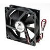ARX CeraDyna Series Axial Fan 24V DC 108.2 m³/h Airflow 4.32 W Power 180 mA Current IP20 92x92x25 mm