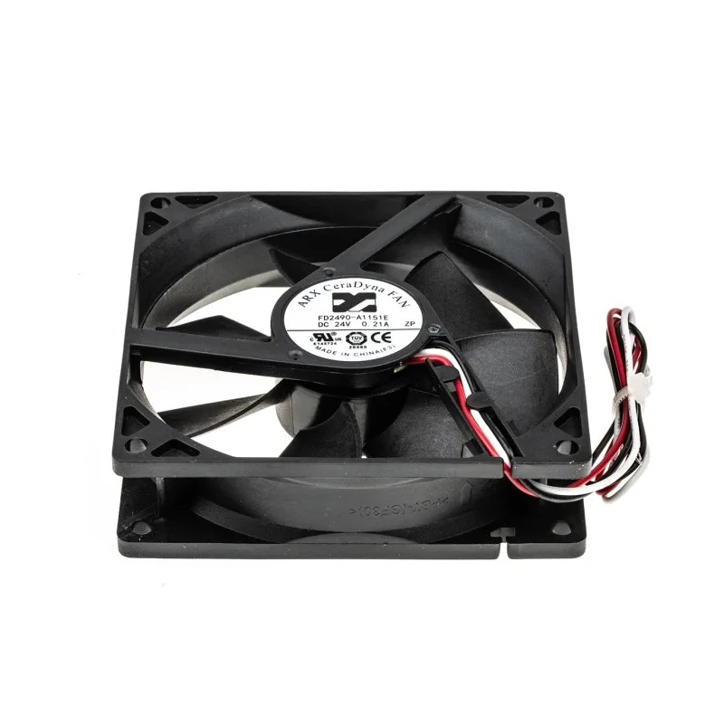 ARX CeraDyna Series Axial Fan 24V DC 108.2 m³/h Airflow 4.32 W Power 180 mA Current IP20 92x92x25 mm 