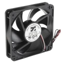 ARX CeraDyna Series Axial Fan 24V dc, 180.8 m³/h Airflow, 5.52 W, 230 mA Max, IP20, 120 mm Square Frame 