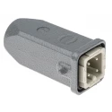 HARTING Heavy Duty Power Connector Cable Screw Terminal 3 Way 10A 230V 400V Han A Male 09200032611+19200031440