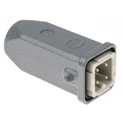 HARTING Heavy Duty Power Connector Cable Screw Terminal 3 Way 10A 230V 400V Han A Male 09200032611+19200031440